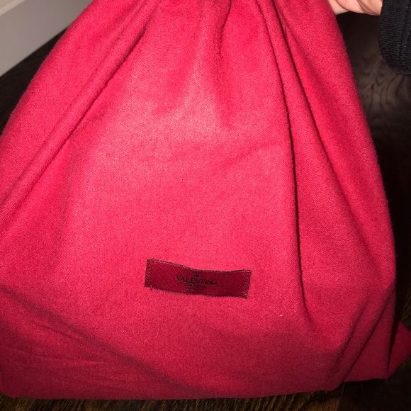 Valentino Rockstud Medium Double Handle Gr… - Picture 8 of 8